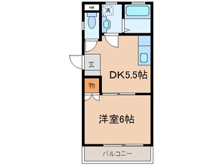 保土ケ谷駅 徒歩5分 2階の物件間取画像